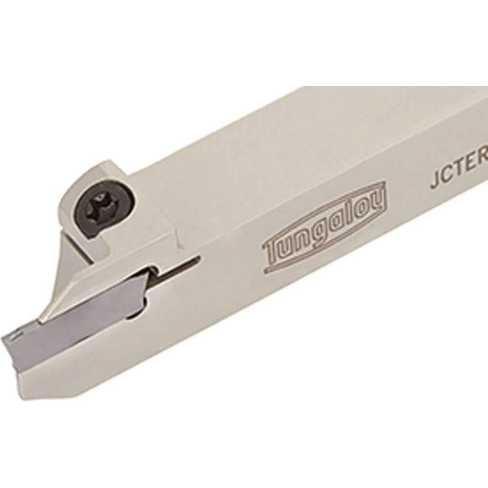 Indexable Grooving/Cut-Off Toolholders; Cutting Direction: Right Hand; Maximum Depth of Cut (mm): 11.50; Maximum Groove Width (mm): 2.49; Minimum Groove Width (mm): 1.50; Toolholder Style: JCTE; Tool Material: Steel; Insert Holding Method: Clamp; Compatib