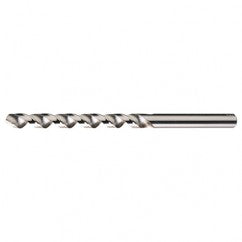 #10 RHS / RHC HSS 118 Degree Radial Point High Helix Taper Length Drill - Bright - Exact Industrial Supply