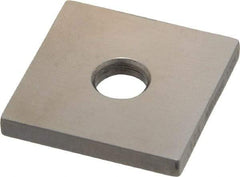 Mitutoyo - 0.123" Square Steel Gage Block - Accuracy Grade 0, Includes Certificate of Inspection - A1 Tooling