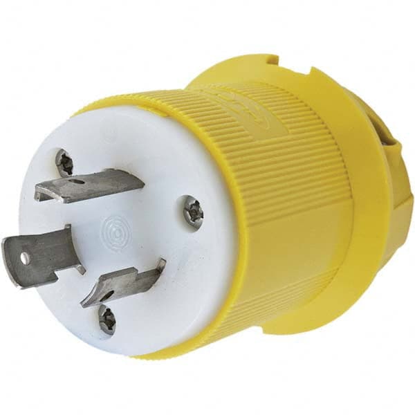 Hubbell Wiring Device-Kellems - 250V 20A NEMA L6-20P Marine Twist Lock Plug - A1 Tooling