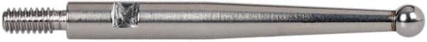 INTERAPID - 0.08" Ball Diam, Steel, Ball Test Indicator Contact Point - 13/16" Contact Point Length, Use with Brown & Sharpe 310-3, 311-3, 310-b-3, 311-bn-3, 312-3 & 312-4 INTERAPID 312 Dial Test Indicators - A1 Tooling