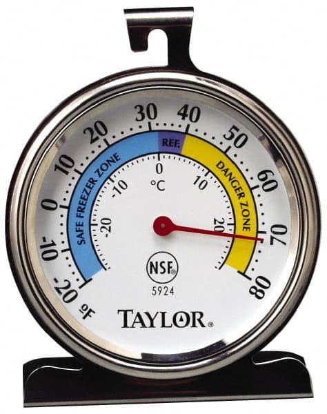 Taylor - Cooking & Refrigeration Thermometers Type: Refrigeration Thermometer Maximum Temperature (F): 60 - A1 Tooling