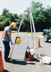 Gemtor - Confined Space Entry & Retrieval Systems Hoist Type: Tripod Hoist Base: Portable - A1 Tooling