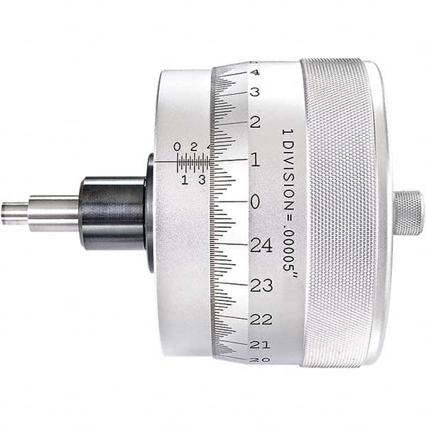 Starrett - 1 Inch, 4-1/16 Inch Plain Thimble, 5/16 Inch Diameter x 1-7/16 Inch Long Spindle, Mechanical Micrometer Head - A1 Tooling