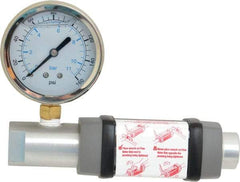 Hedland - 1/4" NPTF Port Compressed Air & Gas Flowmeter - 600 Max psi, 10 SCFM, Anodized Aluminum - A1 Tooling