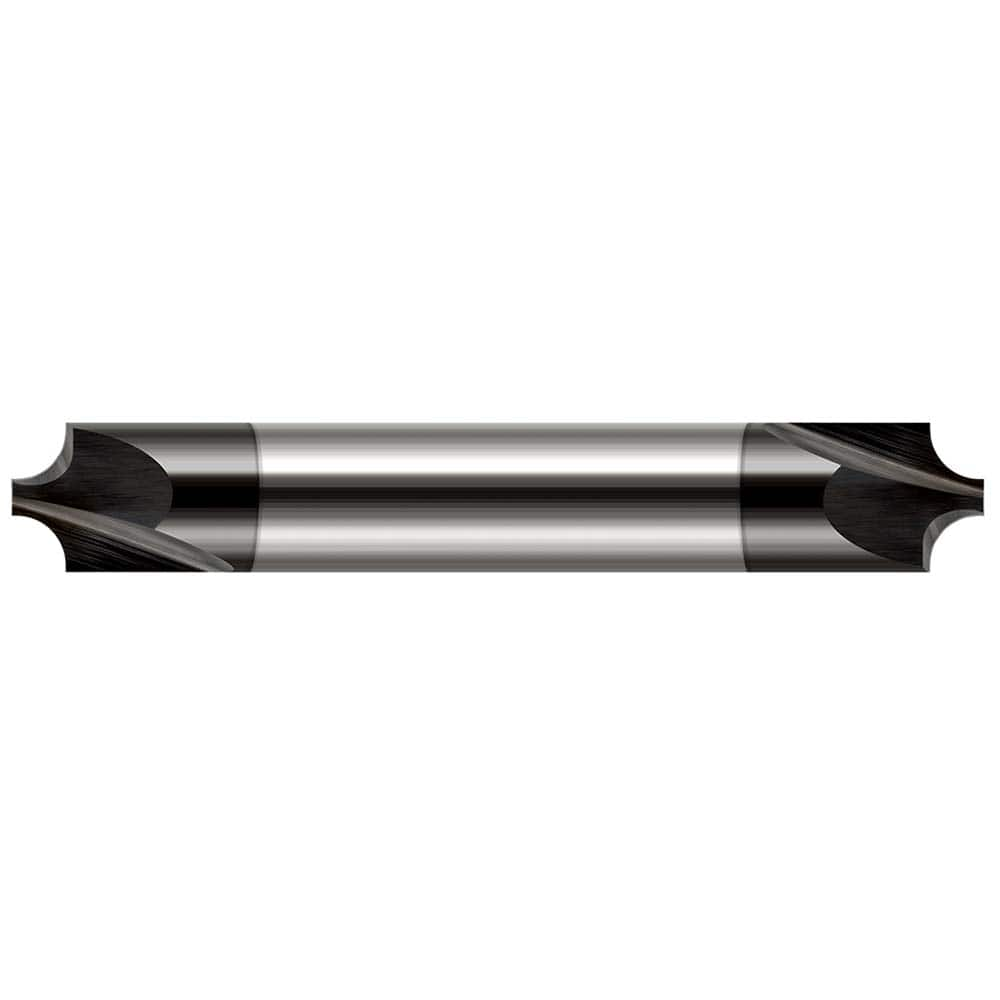 Harvey Tool - Corner Rounding End Mills; Material: Solid Carbide ; Single or Double End: Double ; Radius (mm): 0.80 ; Radius (Inch): 1/32 ; Radius (Decimal Inch): 0.0310 ; Mill Diameter (Inch): 1/8 - Exact Industrial Supply