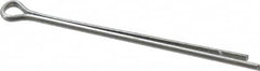 Value Collection - 1/16" Diam x 1-1/2" Long Extended Prong Cotter Pin - Grade 2, Zinc-Plated, Steel - A1 Tooling