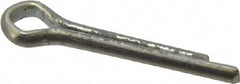 Value Collection - 1/8" Diam x 3/4" Long Extended Prong Cotter Pin - Grade 2, Zinc-Plated, Steel - A1 Tooling