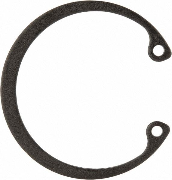 Value Collection - 1-5/16" Nominal, 0.05" Thick, Phosphate Finish, Spring Steel Snap Internal Retaining Ring - 0.056" Groove Width, 0.042" Groove Depth, 1.396" Groove Diam - A1 Tooling