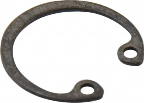 Value Collection - 5/16" Nominal, 0.015" Thick, Phosphate Finish, Spring Steel Snap Internal Retaining Ring - 0.02" Groove Width, 0.009" Groove Depth, 0.33" Groove Diam - A1 Tooling