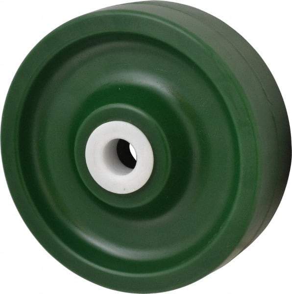 Albion - 6 Inch Diameter x 2 Inch Wide, Polyurethane Caster Wheel - 1,000 Lb. Capacity, 2-3/16 Inch Hub Length, 3/4 Inch Axle Diameter, Delrin Bearing - A1 Tooling