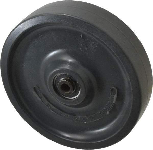 Albion - 8 Inch Diameter x 2 Inch Wide, Polyurethane Caster Wheel - 1,200 Lb. Capacity, 2-7/16 Inch Hub Length, 1/2 Inch Axle Diameter, Precision Ball Bearing - A1 Tooling