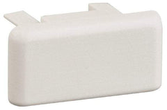 Hubbell Lighting - White Light Fixture Cap - For Use with One/Two Circuit Track Rail Components, CSA NRTL/C Listed - A1 Tooling