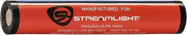 Streamlight - Batteries; Type: Standard ; Battery Size: Sub-C; Sub-C ; Battery Chemistry: Lithium-Ion ; Voltage: 3.60 ; Rechargeable: Rechargeable - Exact Industrial Supply