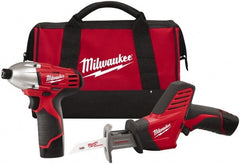 Milwaukee Tool - 12 Volt Cordless Tool Combination Kit - A1 Tooling