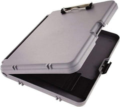 Saunders - 2-1/8" Long x 10-3/4" Wide, Clip Board - Charcoal & Gray - A1 Tooling