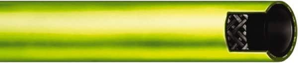 Continental ContiTech - 100' Long, 0 to 200°F, Nitrile High Temp & High Pressure Hose - 1-1/2" ID x 1.98" OD, Yellow, 1,000 Max psi - A1 Tooling