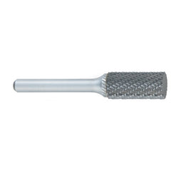 ‎SA-2 -8mm × 19mm LOC × 6mm Shank × 50mm OAL Cylindrical Carbide Medium Tough Cut Burr - A1 Tooling