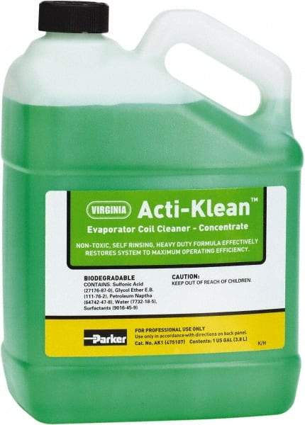 Parker - 1 Gal HVAC Coil Cleaner - For Evaporator Coils & Drain Pans - A1 Tooling