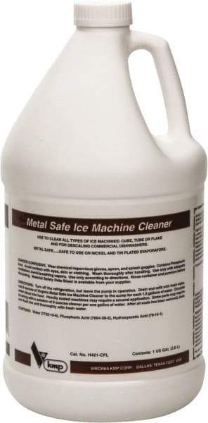 Parker - 1 Gal Ice Machine Cleaner - For Ice Machines: Cube, Tube, Flake & Commercial Dishwasher - A1 Tooling