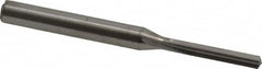 Kennametal - 3.3mm, 130° Point, Solid Carbide Straight Flute Drill Bit - A1 Tooling