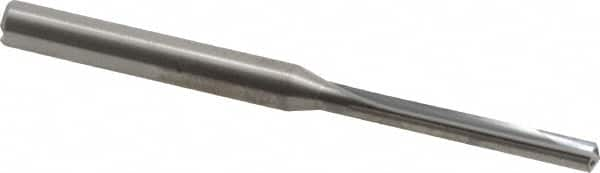 Kennametal - 3.8mm, 130° Point, Solid Carbide Straight Flute Drill Bit - A1 Tooling