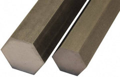 Value Collection - 2" Width Across Flats x 1' Long, Steel Hexagon Bar - Material Specification 12L14 - A1 Tooling