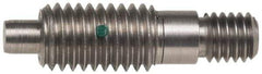 Gibraltar - 1/4-20, 1/2" Thread Length, 1/8" Max Plunger Diam, 1 Lb Init to 5 Lb Final End Force, Knob Handle Plunger - Knobless Threaded Stud, 1/8" Length Under Head/Shoulder, 1/8" Plunger Projection - A1 Tooling