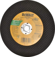 DeWALT - 7" Silicon Carbide Cutoff Wheel - 1/8" Thick, 5/8" Arbor, 8,700 Max RPM, Use with Circular Saws - A1 Tooling