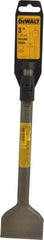 DeWALT - 3" Head Width, 12" OAL, 3/4" Shank Diam, Scaling Chisel - Hex Drive, Hex Shank, Steel - A1 Tooling