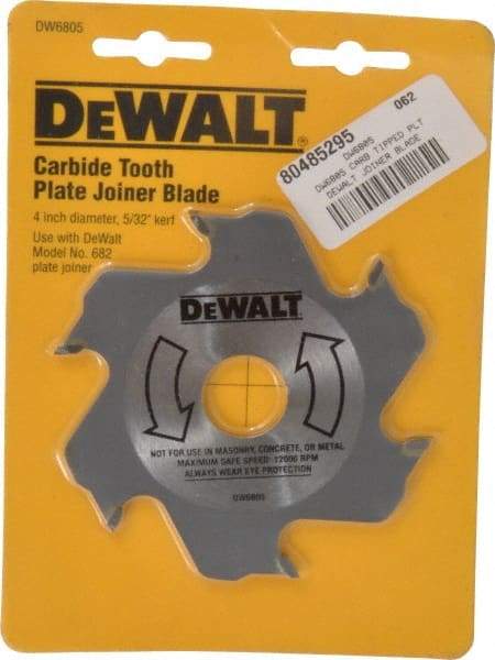 DeWALT - Power Planer & Joiner Accessories Accessory Type: Plate Joiner Blade For Use With: DW682K Planer - A1 Tooling