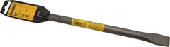 DeWALT - 1" Head Width, 12" OAL, 3/4" Shank Diam, Cold Chisel - SDS Max Drive, SDS Max Shank, Steel - A1 Tooling