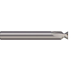 Harvey Tool - 48° 0.171" Cut Diam, 0.176" Cut Width, Solid Carbide Dovetail Cutter - Exact Industrial Supply