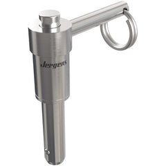 1/4″ Pin Diameter, 1″ Grip Length, Heavy Duty L-Handle Kwik-Lok Pin, Stainless Steel