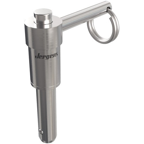 20 mm Pin Diameter, 20 mm Grip Length, Heavy Duty L-Handle Kwik-Lok Pin, Stainless Steel