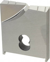 Allied Machine and Engineering - 2" Diam x 3/8" Thick, Seat Code D, Flat Bottom Spade Drill Insert - Uncoated Powdered Metal, Powdered Metal, Series D - A1 Tooling