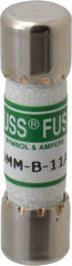 Cooper Bussmann - 1,000 VAC/VDC, 11 Amp, Fast-Acting General Purpose Fuse - 38.1mm OAL, 10mm Diam - A1 Tooling