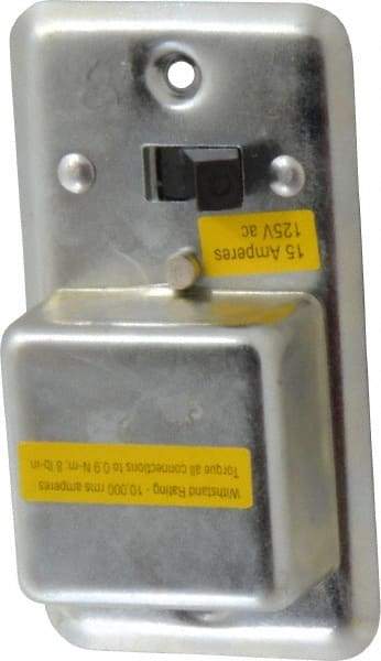 Cooper Bussmann - 125 VAC, Indicating Fuse Cover - For Use with 2-1/4 Inch Handy Boxes, FUSTAT Plug Fuses and FUSTRON Plug Fuses - A1 Tooling