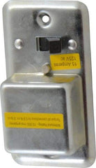 Cooper Bussmann - 125 VAC, Indicating Fuse Cover - For Use with 2-1/4 Inch Handy Boxes, FUSTAT Plug Fuses and FUSTRON Plug Fuses - A1 Tooling