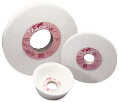 Grier Abrasives - 10" Diam x 3" Hole x 3/4" Thick, J Hardness, 60 Grit Surface Grinding Wheel - A1 Tooling