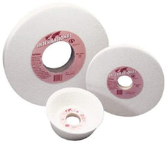 Camel Grinding Wheels - 14" Diam x 5" Hole x 1" Thick, I Hardness, 60 Grit Surface Grinding Wheel - Aluminum Oxide, Type 1, Medium Grade, 1,910 Max RPM, Vitrified Bond, No Recess - A1 Tooling