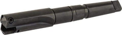 Allied Machine and Engineering - Series C, 1-1/2 to 2-3/8" Diam, 4MT Taper Shank, Straight Flute Spade Drill - 4" Max Depth, 6-15/16" Body Length, 10-9/16" OAL, Short Length, Through Coolant - A1 Tooling