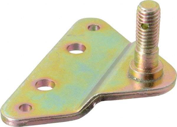 Value Collection - 0.39" Diam Yellow Zinc Offset Bracket - For Hydraulic Dampers & Gas Springs - A1 Tooling