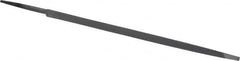 Nicholson - 6" Long, Taper American-Pattern File - Single Cut, Tang - A1 Tooling