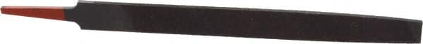 Simonds File - 8" Long, Smooth Cut, Mill American-Pattern File - Single Cut, 9/64" Overall Thickness, Tang - A1 Tooling