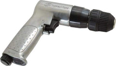 Ingersoll-Rand - 3/8" Reversible Keyless Chuck - Pistol Grip Handle, 2,000 RPM, 4 CFM, 0.5 hp, 85 psi - A1 Tooling