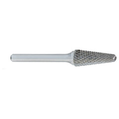 ‎SL-1 -1/4 × 5/8 LOC × 1/4 Shank × 2 OAL 14 Degree Included Angle Carbide Medium Tough Cut Burr - A1 Tooling