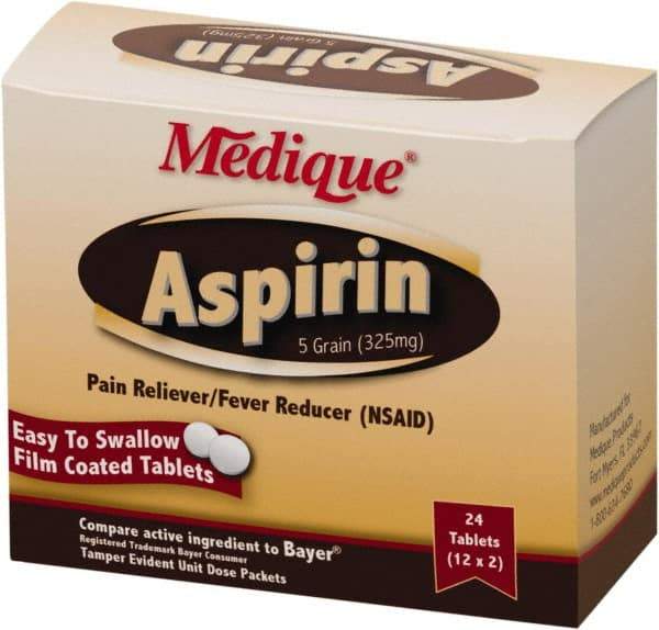 Medique - Medique Aspirin Tablets - Headache & Pain Relief - A1 Tooling