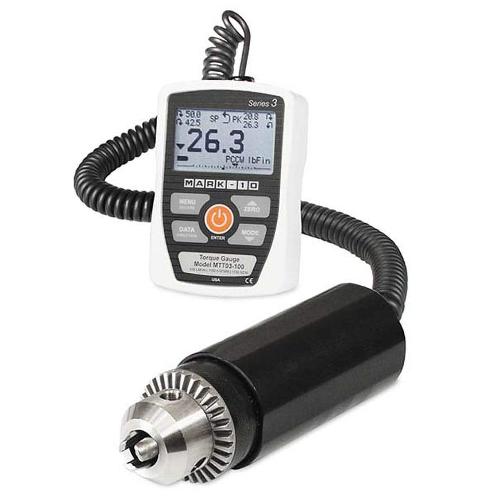 Mark-10 - Digital Tension & Compression Force Gages Capacity (N): 7.00 Capacity (kgf): 7.00 - A1 Tooling