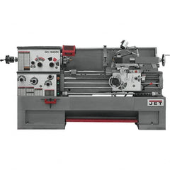 Jet - 16" Swing, 60" Between Centers, 230 Volt, Triple Phase Engine Lathe - 7MT Taper, 7-1/2 hp, 25 to 1,800 RPM, 3-1/8" Bore Diam, 44" Deep x 66" High x 96" Long - A1 Tooling